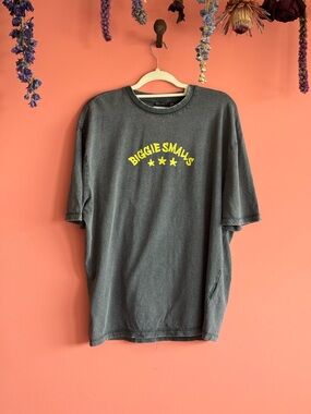 ASOS Adult Black Tee with Yellow Biggie Smalls Graphic